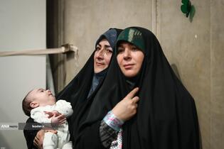 دیدار هزاران نفر از زنان و دختران با رهبر معظم انقلاب