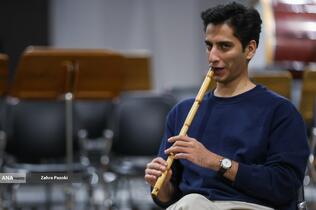 تمرین ارکستر سازهای ایرانی