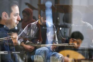 تمرین ارکستر سازهای ایرانی