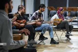 تمرین ارکستر سازهای ایرانی