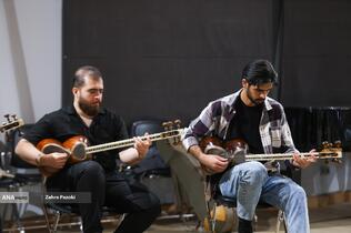 تمرین ارکستر سازهای ایرانی