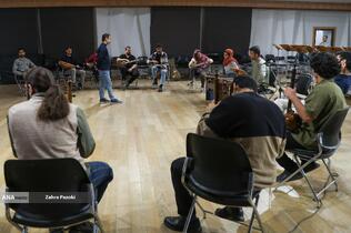 تمرین ارکستر سازهای ایرانی