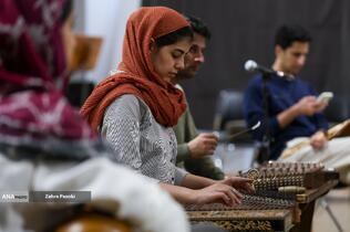 تمرین ارکستر سازهای ایرانی