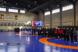 اولین دوره لیگ کشتی آلیش بانوان