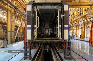 آیین بهره برداری از 2 رام قطار مترو ملی