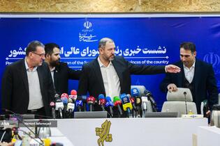 نشست خبری موسی‌الرضا حاجی‌بگلو، رئیس شورای عالی استان‌های کشور