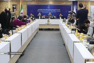 نشست خبری موسی‌الرضا حاجی‌بگلو، رئیس شورای عالی استان‌های کشور