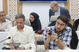 نشست خبری موسی‌الرضا حاجی‌بگلو، رئیس شورای عالی استان‌های کشور