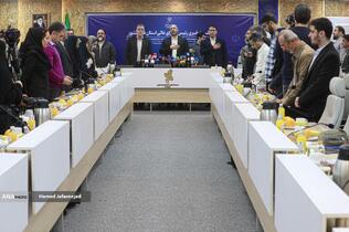 نشست خبری موسی‌الرضا حاجی‌بگلو، رئیس شورای عالی استان‌های کشور