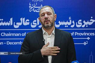 نشست خبری موسی‌الرضا حاجی‌بگلو، رئیس شورای عالی استان‌های کشور