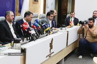 نشست خبری موسی‌الرضا حاجی‌بگلو، رئیس شورای عالی استان‌های کشور