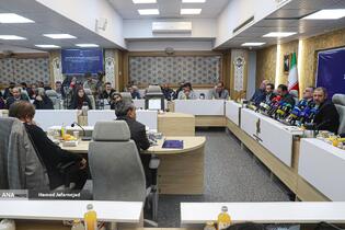 نشست خبری موسی‌الرضا حاجی‌بگلو، رئیس شورای عالی استان‌های کشور