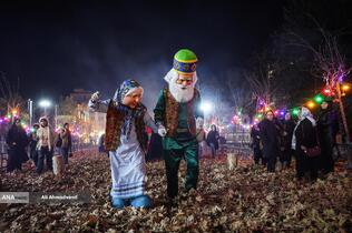 جشنواره نور در یلدای ایرانی