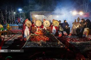 جشنواره نور در یلدای ایرانی