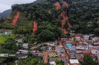 رانش مرگبار گل در برزیل