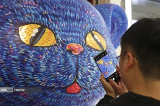 نمایشگاه هنری «جانوران در سرزمین رویایی» در شانگهای چین