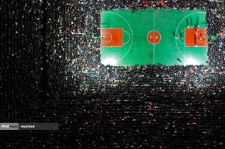 عکس هوایی از تورنمنت لیگ بسکتبال«دهکده زیبا» تایپان، چین