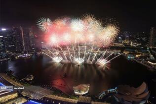 جشن‌ سال نو میلادی 2024 در سنگاپور