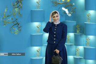 الناز ملک در فتوکال فیلم‌ سینمایی «پیشمرگ»