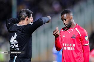 دیدارتیم های  استقلال و نساجی مازندران در هفته بیستم لیگ برتر فوتبال