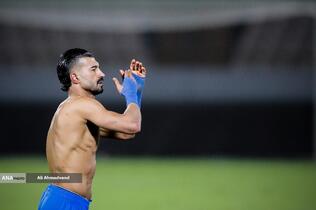 رامین رضائیان بازیکن تیم فوتبال استقلال