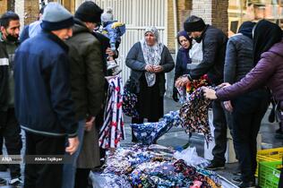 بازار خرید عید نوروز در تهران - پوشاک