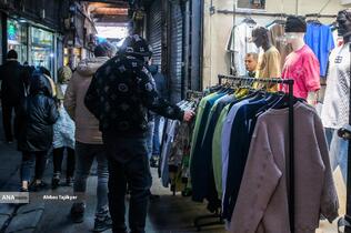 بازار خرید عید نوروز در تهران - پوشاک