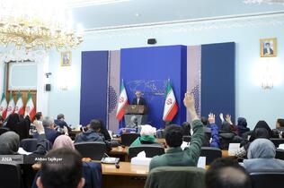 نشست خبری اسماعیل بقایی سخنگوی جدید وزارت امور خارجه