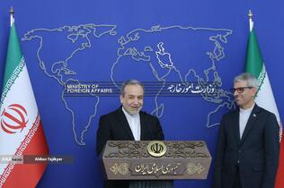  عباس عراقچی وزیر خارجه ایران و اسماعیل بقایی سخنگوی وزارت امور خارجه