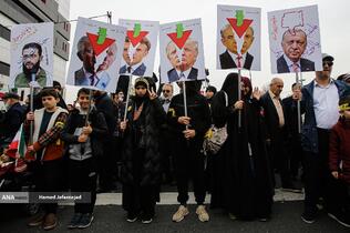 راهپیمایی روز جهانی قدس در تهران 