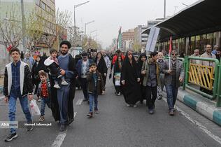 راهپیمایی روز جهانی قدس در تهران 