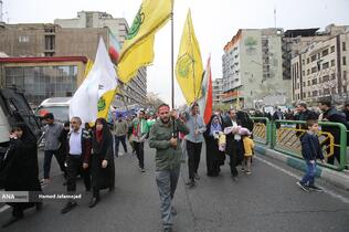 راهپیمایی روز جهانی قدس در تهران 