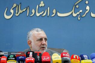 محسن جوادی معاون فرهنگی وزارت ارشاد و رئیس سی‌وششمین دوره نمایشگاه کتاب تهران