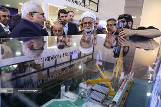 بازدید حجت‌الاسلام موسی احمدی رییس کمیسیون انرژی مجلس شورای اسلامی از بیست و نهمین نمایشگاه بین المللی نفت ،گاز و پتروشیمی 