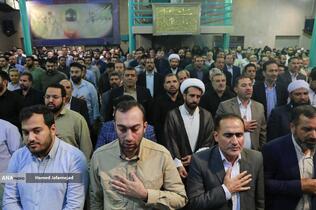 مراسم تجدید عهد با خادم حرم ایران 