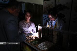 رفتن برق در غرفه کشور چین - نمایشگاه بین المللی صنایع کشاورزی،مواد غذایی،ماشین آلات و صنایع وابسته 