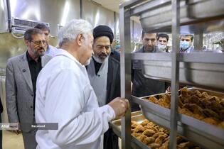 بازدید حجت الاسلام سید عبدالفتاح نواب سرپرست حجاج ایرانی از روند خدمت رسانی به زائران حج