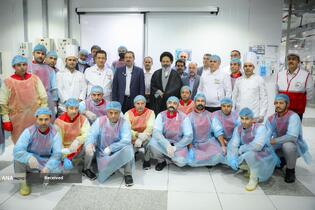 بازدید حجت الاسلام سید عبدالفتاح نواب سرپرست حجاج ایرانی و علیرضا بیات رئیس سازمان حج و زیارت از آشپزخانه ابوسرحد مکه