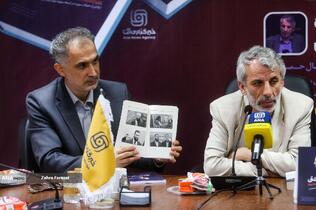 مهدی شکیبایی در مراسم رونمایی از کتاب «سقوط دمشق» 