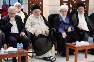 دیدار بیوت مراجع عظام تقلید با سرپرست حجاج ایرانی