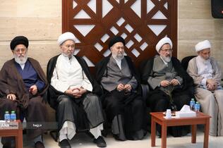 دیدار بیوت مراجع عظام تقلید با سرپرست حجاج ایرانی