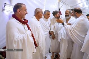 بازدید از بیمارستان صحرایی و کاروان جانبازان