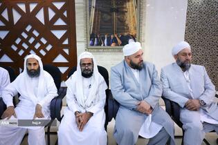 دیدار صمیمانه علمای اهل سنت با سرپرست حجاج ایرانی در مکه