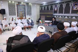 دیدار صمیمانه علمای اهل سنت با سرپرست حجاج ایرانی در مکه