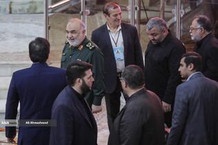 سرلشکر حسین سلامی فرمانده کل سپاه پاسداران در مراسم  سی و ششمین سالگرد ارتحال امام خمینی (ره) 