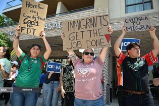 اعتراضات مردم آمریکا به سیاست های ترامپ