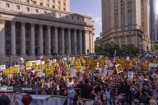 اعتراضات مردم آمریکا به سیاست های ترامپ