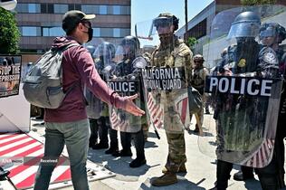 اعتراضات مردم آمریکا به سیاست های ترامپ