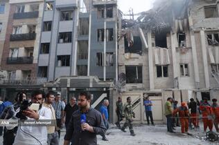 حمله رژیم صهیونیستی به برخی مناطق در تهران