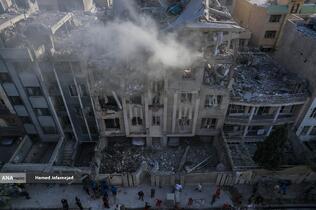 حمله رژیم صهیونیستی به برخی مناطق در تهران